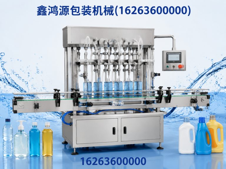 潍城区液体灌装机展示图